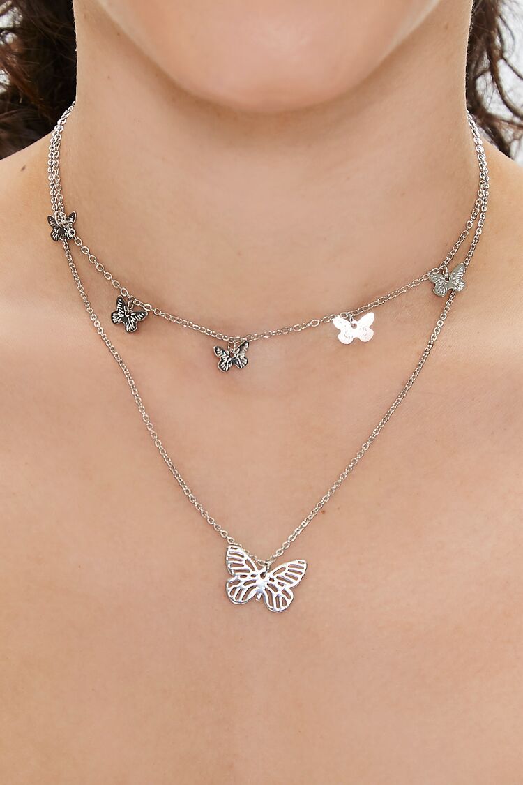 Amazon.com: EARENT Rhinestone Butterfly Choker Necklace Crystal Butterfly  Pendant Necklaces Chain Sparkly Neck Jewelry for Women (A-Silver):  Clothing, Shoes & Jewelry