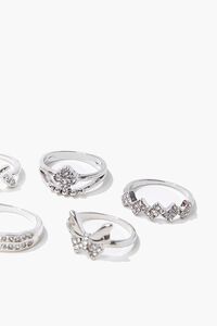 SILVER Butterfly Ring Set, image 2