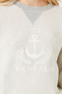 HEATHER GREY/MULTI Saint-Tropez Yacht Club Pullover, image 5