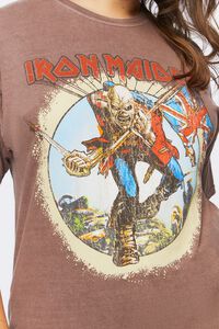 BROWN/MULTI Plus Size Iron Maiden Graphic Tee, image 5