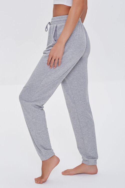 HEATHER GREY French Terry Lounge Joggers, image 3