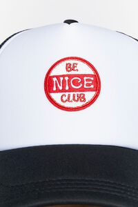 Be Nice Club Graphic Trucker Hat, image 3