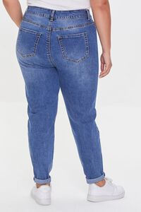 MEDIUM DENIM Plus Size High-Rise Skinny Jeans, image 4