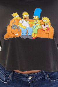 CHARCOAL/MULTI Plus Size The Simpsons Graphic Tee, image 5