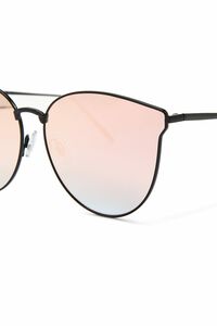 Premium Metal Mirror Cat-Eye Sunglasses, image 5