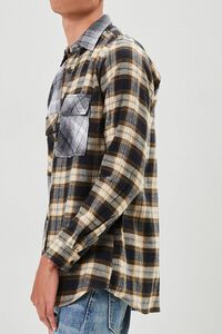 GREY/MULTI Reworked Plaid Button-Front Shirt, image 2