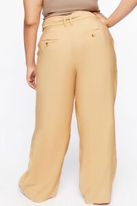 SAFARI Plus Size Belted Wide-Leg Pants, image 4