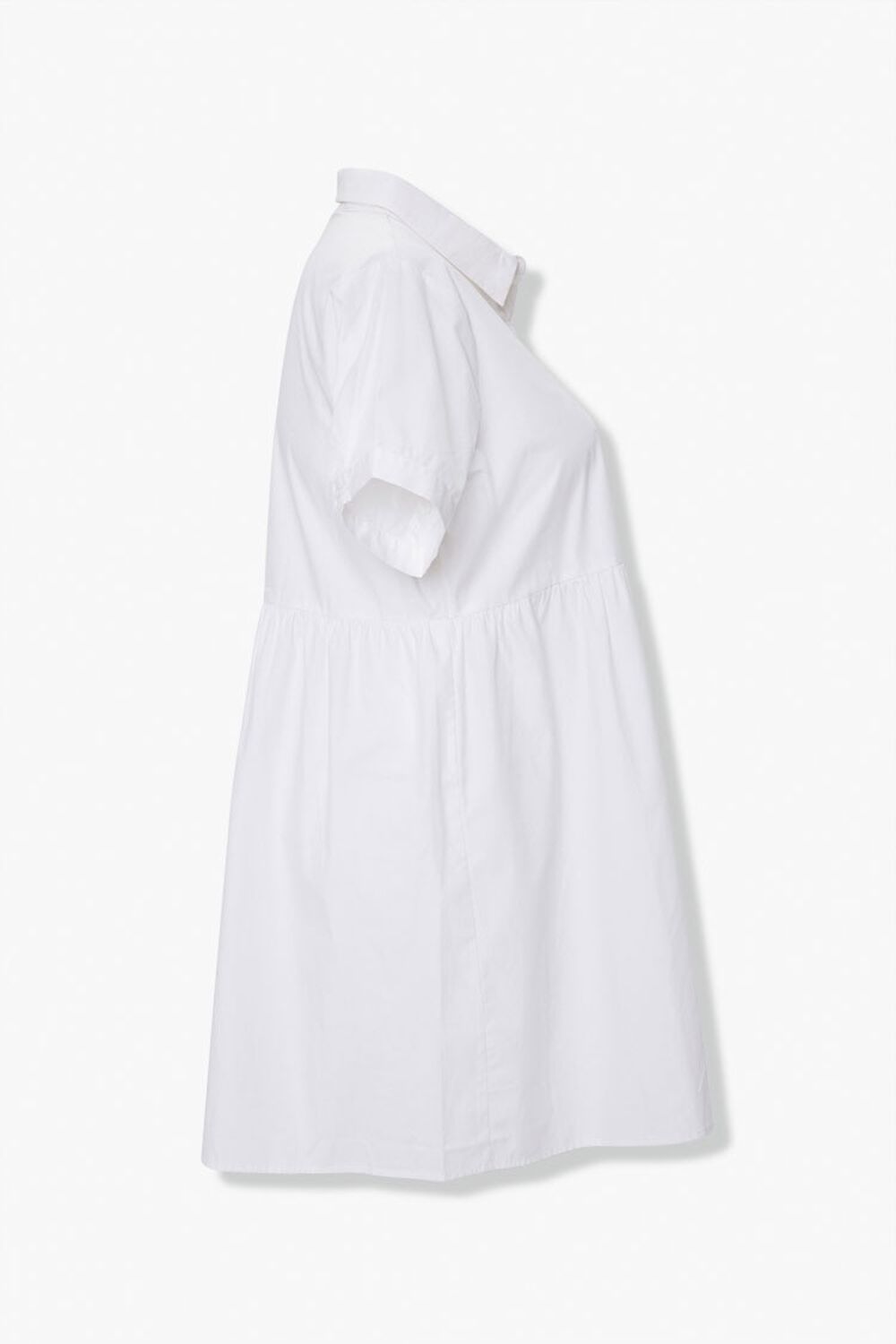Plus Size Poplin Shirt Dress, image 2