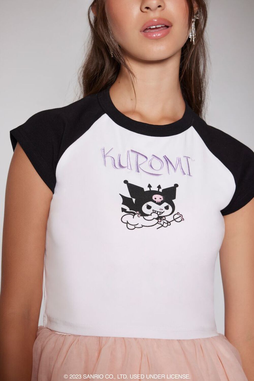 Hello Kitty Baseball Tee #raglan#sleeves#neckline
