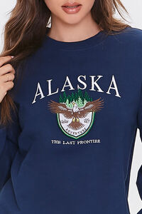 BLUE/MULTI Embroidered Alaska Pullover, image 5