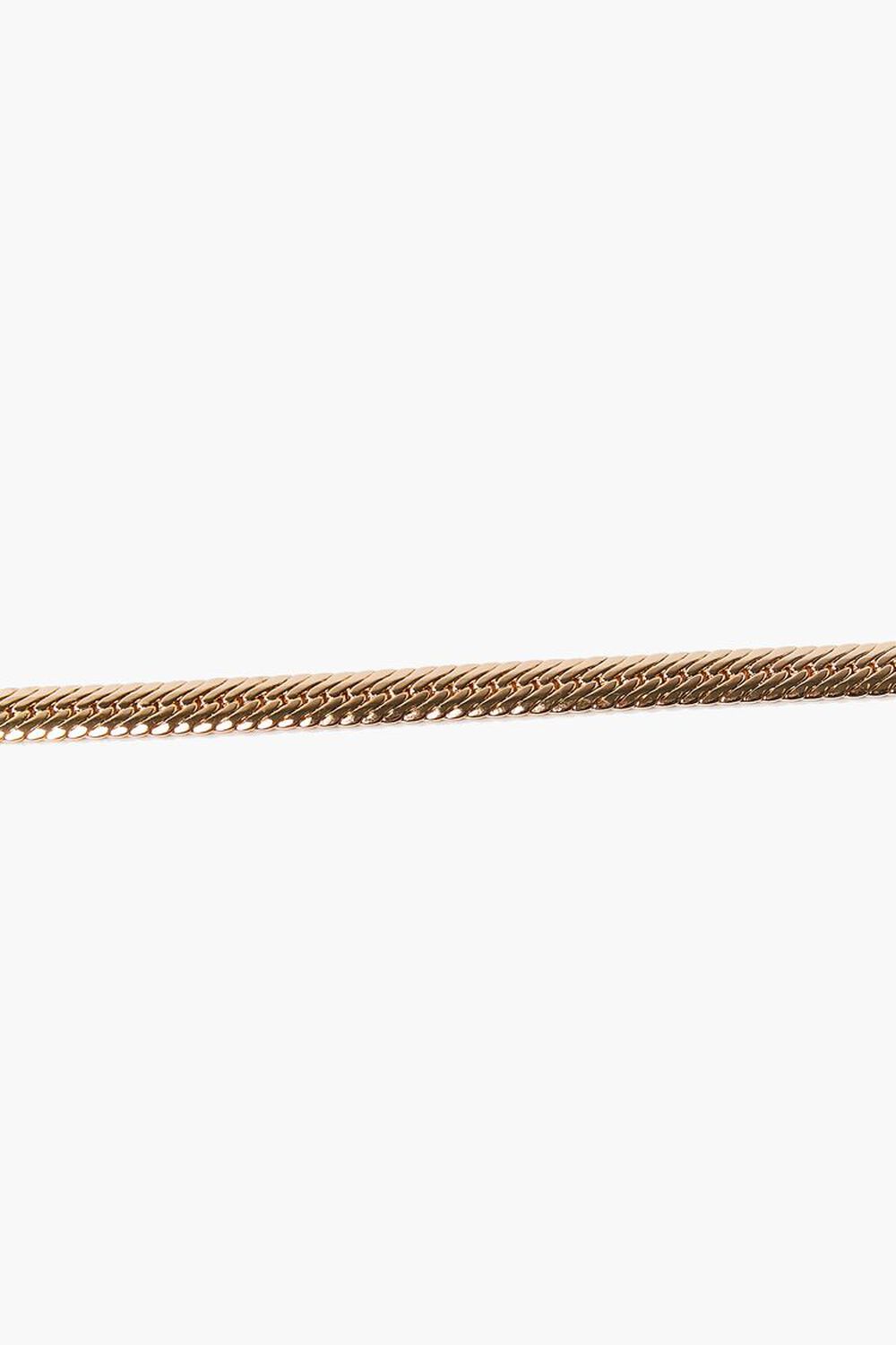 GOLD Serpentine Chain Anklet, image 1