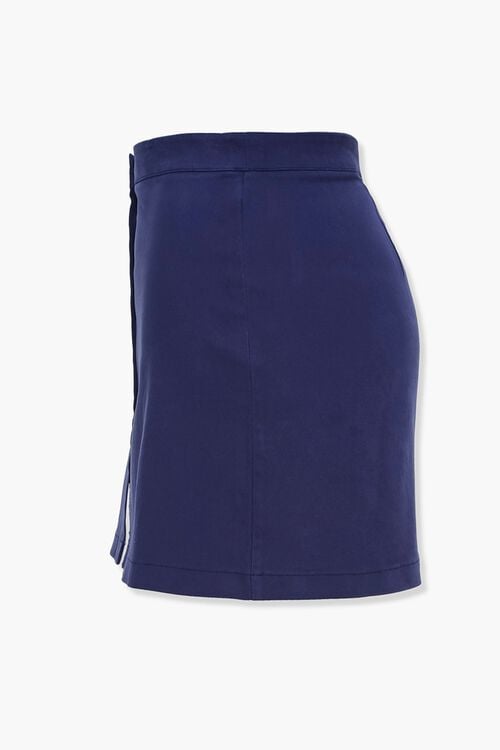Plus Size Button-Front Denim Skirt, image 2