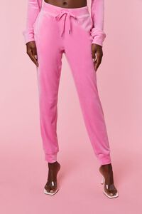 HOT PINK Juicy Couture Rhinestone Joggers, image 2