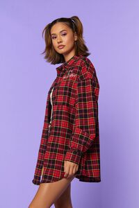 RED/MULTI Hello Kitty & Friends Flannel Shirt, image 2