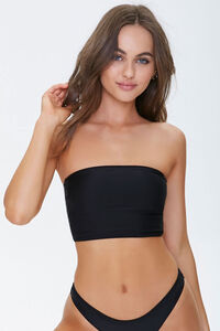 Longline Bandeau Bikini Top, image 4