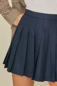 NAVY Pleated Mini Skirt, image 6