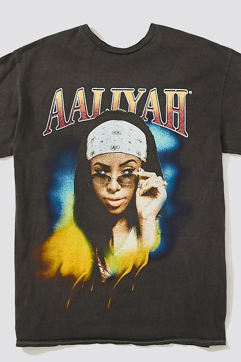 CHARCOAL/MULTI Aaliyah Graphic Tee, image 3