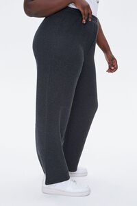 CHARCOAL Plus Size French Terry Sweatpants, image 3