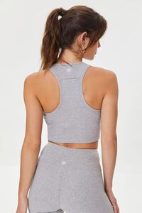 GREY Active Cropped Tank Top, image 3