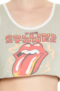 SAGE/MULTI The Rolling Stones Crop Top, image 5