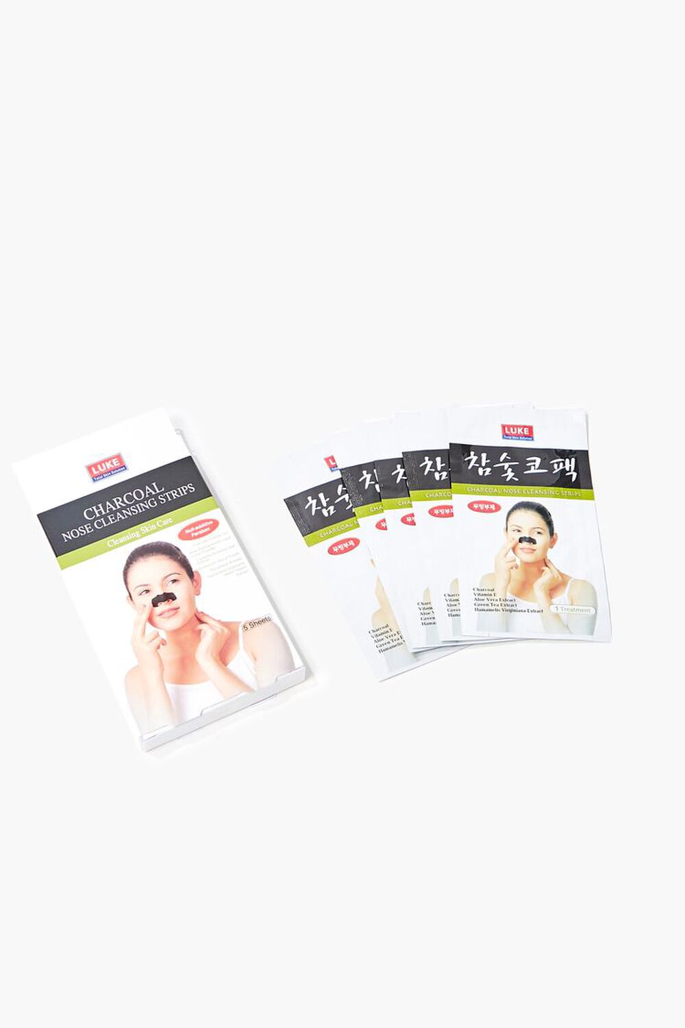 BLACK Charcoal Nose Cleansing Strips, image 1