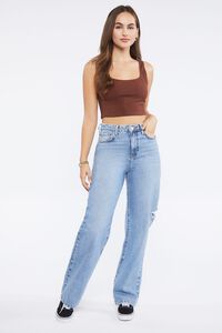 CHOCOLATE Cropped Tank Top, image 4