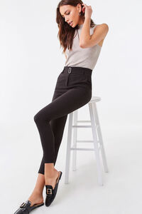 Belted High-Rise Pants, image 1