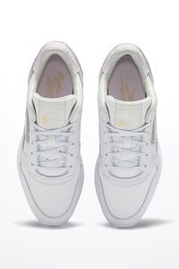 WHITE/GREY Reebok Classic Leather SP Shoes, image 4