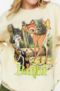 CREAM/MULTI Bambi Graphic Pullover, image 5