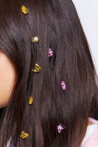 PINK/MULTI Butterfly Hair Chain Set, image 2
