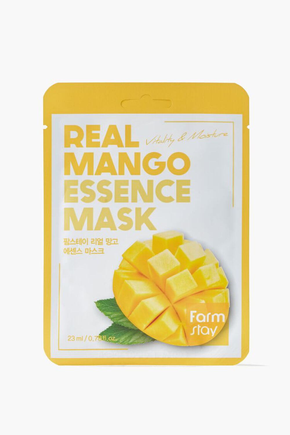 YELLOW Mango Essence Sheet Mask, image 1