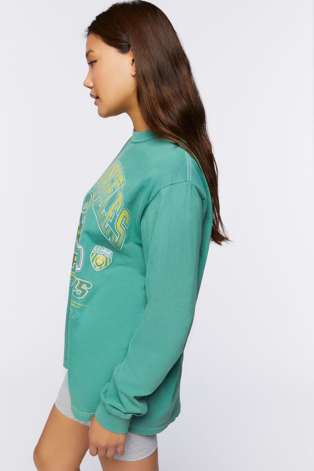 GREEN/MULTI Los Angeles Spartans Graphic Pullover, image 3