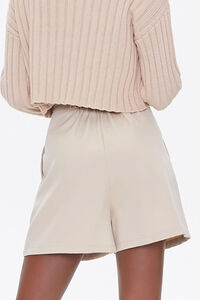 SAND Pleated High-Rise Shorts, image 4