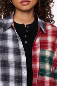 BLACK/MULTI Plaid Flannel Shirt, image 5