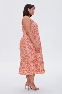 Plus Size Ornate Print Cami Dress, image 2