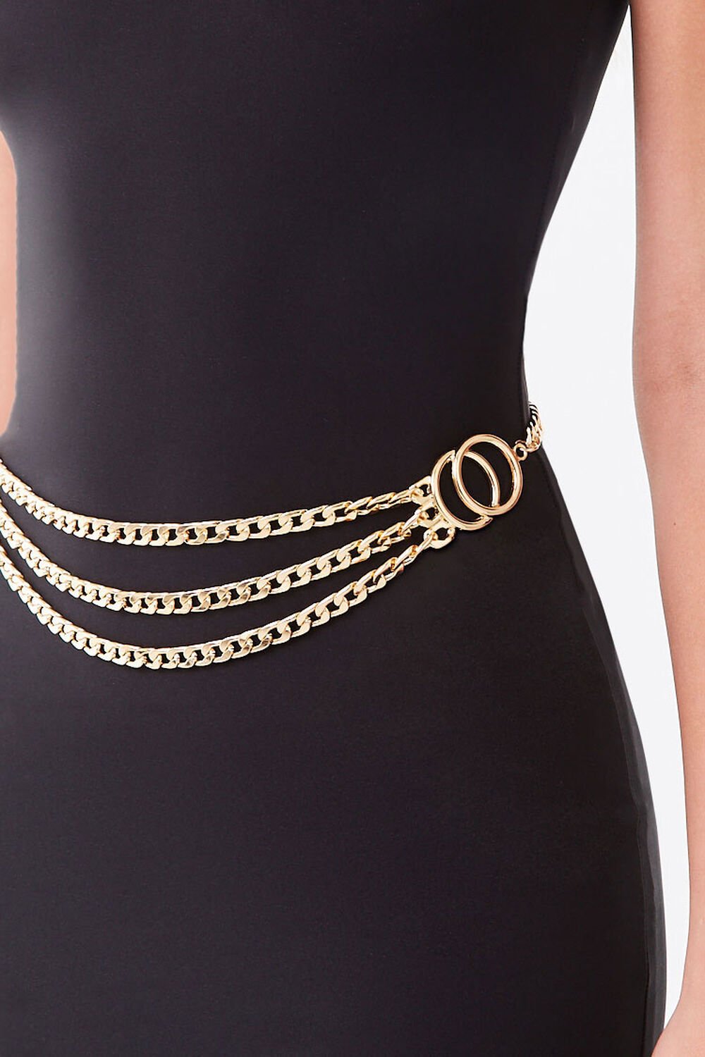 O-Ring Curb Chain Waist Belt, image 1