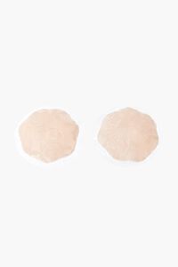 NUDE Round Scalloped Lace Pasties, image 1