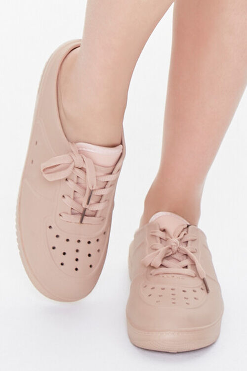 NUDE Perforated Slip-On Sneakers, image 4