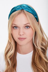 TEAL Ruched Headwrap, image 2