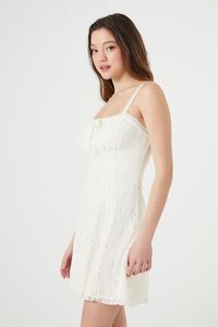 WHITE Lace Cami Mini Dress, image 2