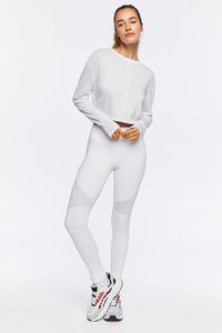 WHITE Active Cutout-Back Top, image 4