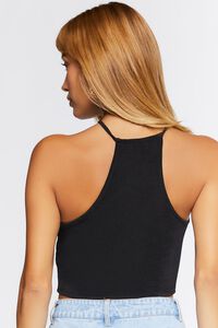 Ruched Cutout Cropped Cami, image 3