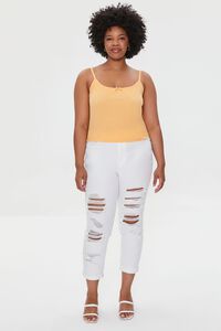 Plus Size Bow Cropped Cami, image 4