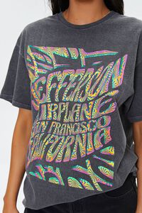 CHARCOAL/MULTI Jefferson Airplane Graphic Tee, image 5