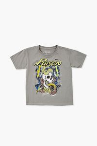 CHARCOAL/MULTI Kids Poison Graphic Tee (Girls + Boys), image 1