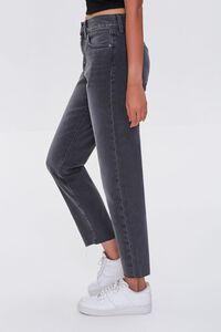 WASHED BLACK Premium Classic Mom Jeans, image 3