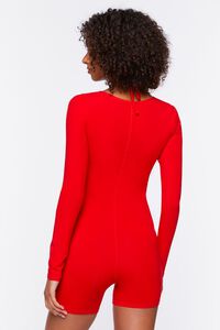 HIGH RISK RED Active Strappy Cutout Romper, image 3