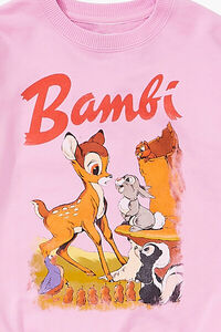 PINK/MULTI Girls Bambi Graphic Pullover (Kids), image 3