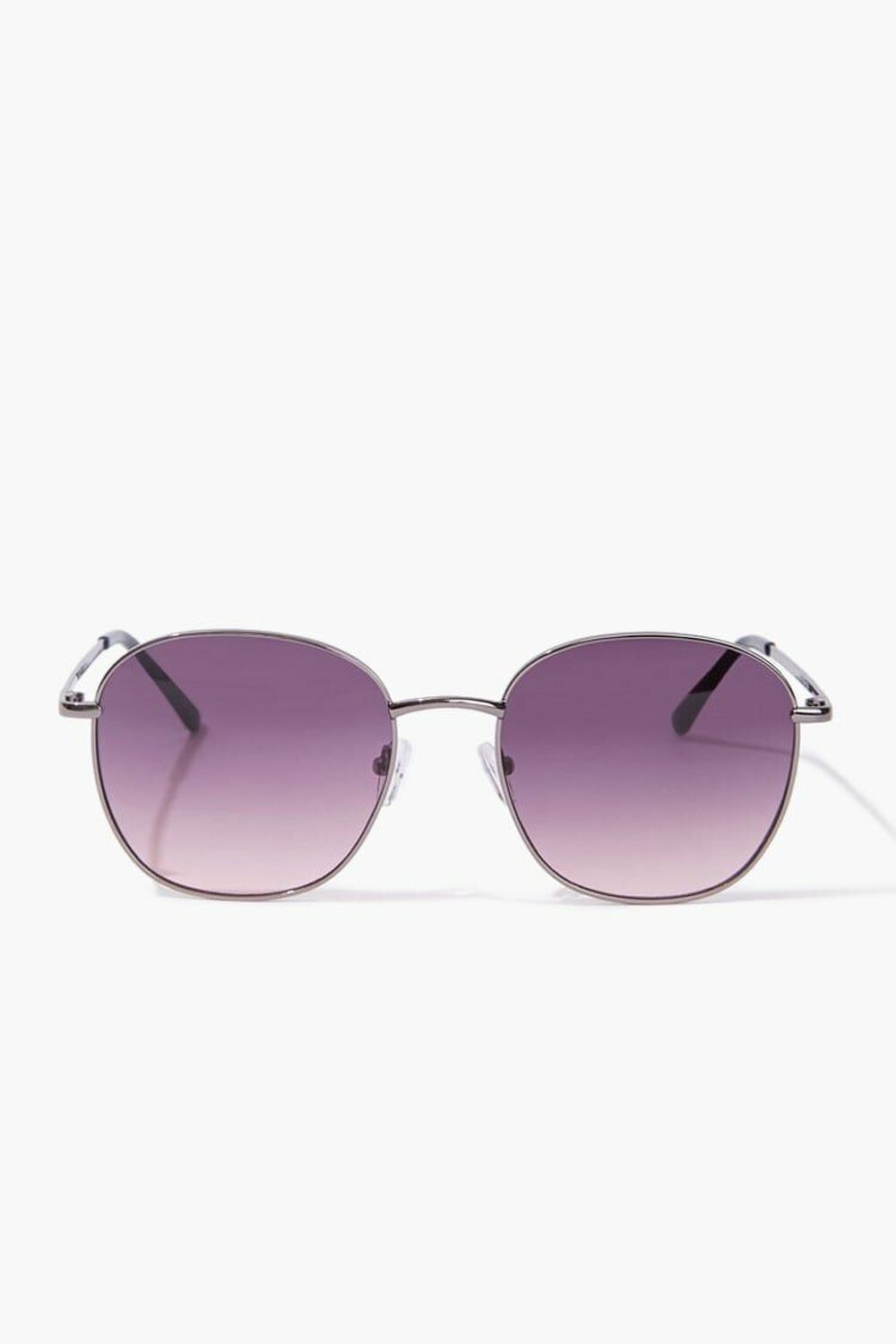 BLACK/MULTI Round Tinted Sunglasses, image 1