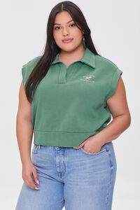 Plus Size Racquet Club Pullover, image 1